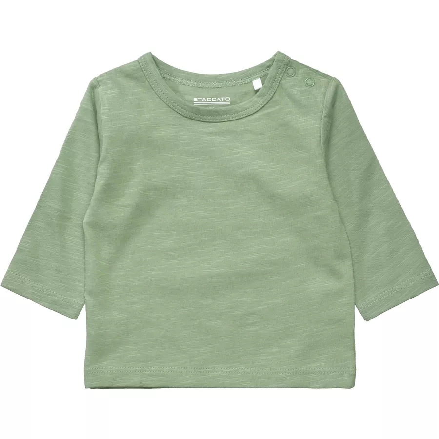 STACCATO Strampler+Shirt pine green gestreift