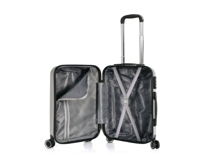 Kuffertsæt RW Classic antrasit 20”/24”/28” 70% genanvendt ABS plastik med TSA-lås
