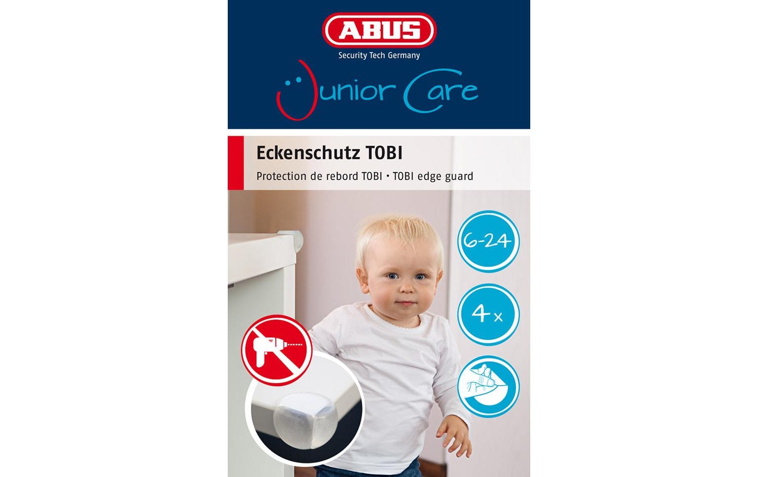 Eckenschutz Tobi 4 Stück, TransparentEckenschutz, transparent