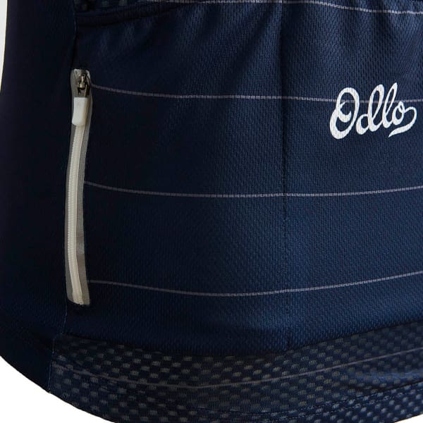 Maillot vélo ODLO MC ZIP INTEGRAL PERFORMANCE SS22 FRANCE DESIGN SS22 FRANCE DESIGN