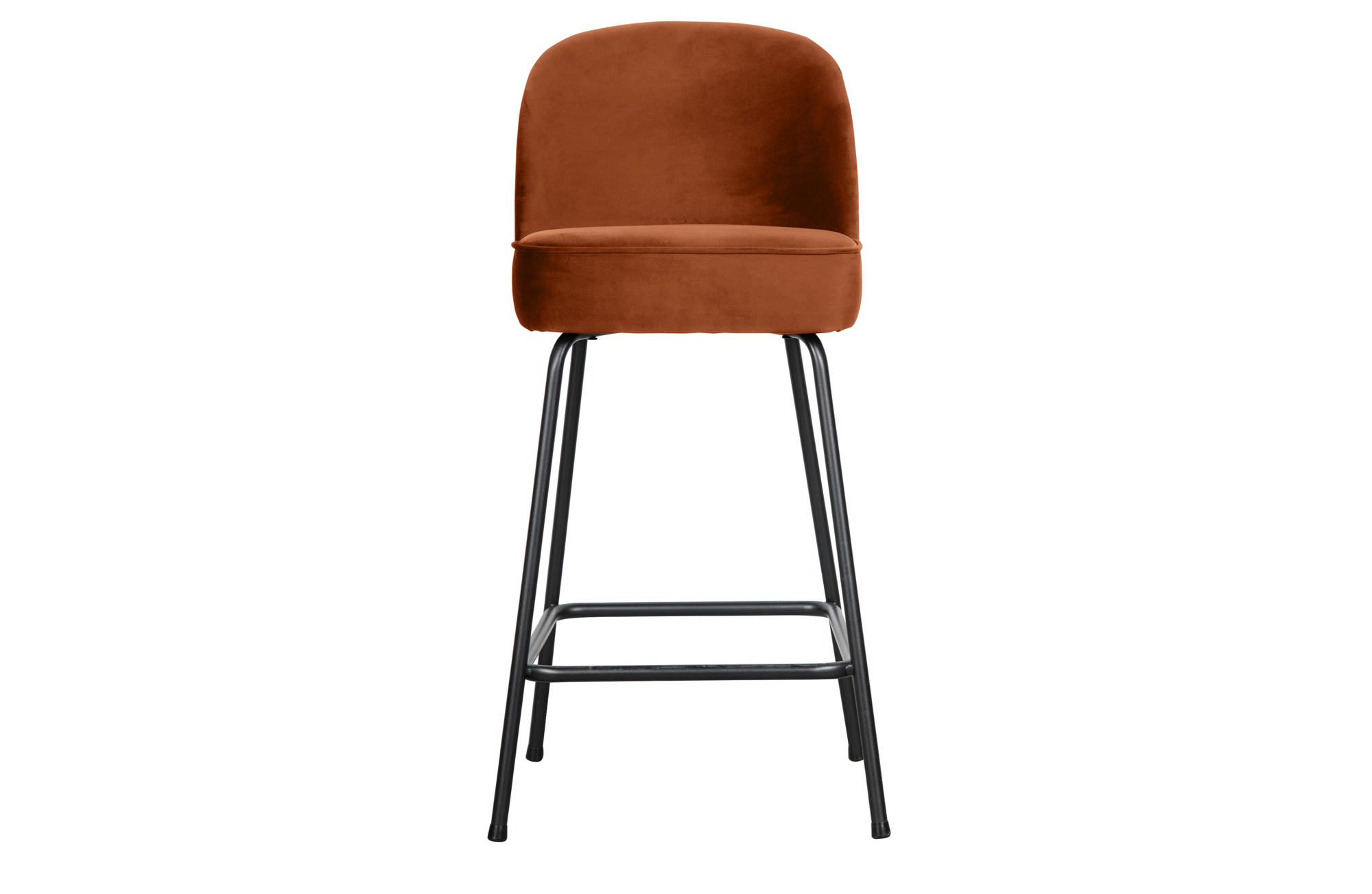 Barstoel Vogue 65 cm Fluweel - Roest