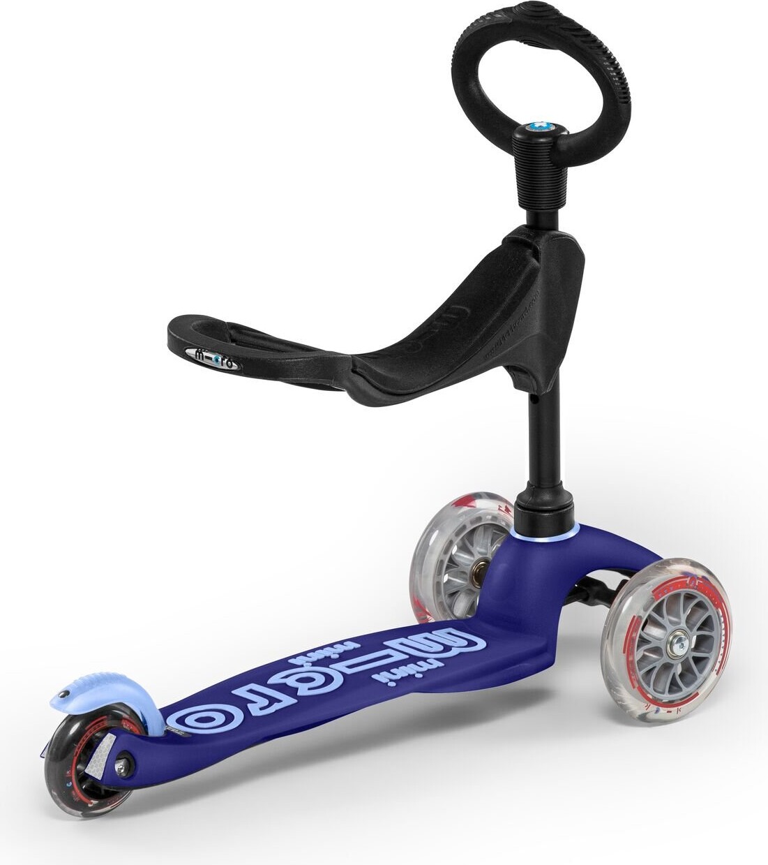 Micro - Mini 3 In 1 Deluxe Løbehjul - Blå