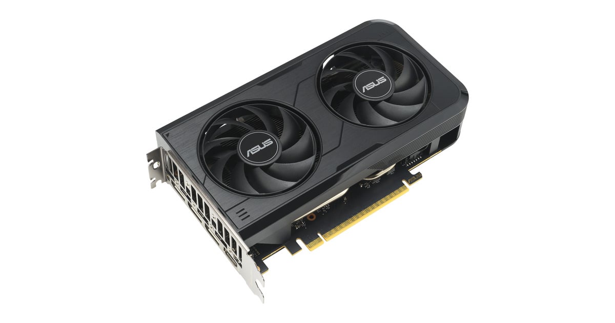 ASUSDUAL GeForce RTX 5050 OC 8GB grafische kaart  (3x DisplayPort, 1x HDMI 2.1, DLSS 4)