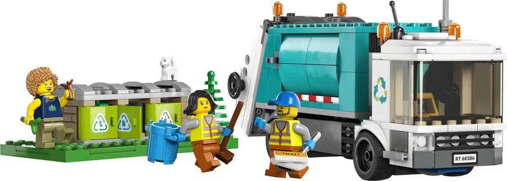 LEGO®CITY 60386 - LE CAMION DE RECYCLAGE
