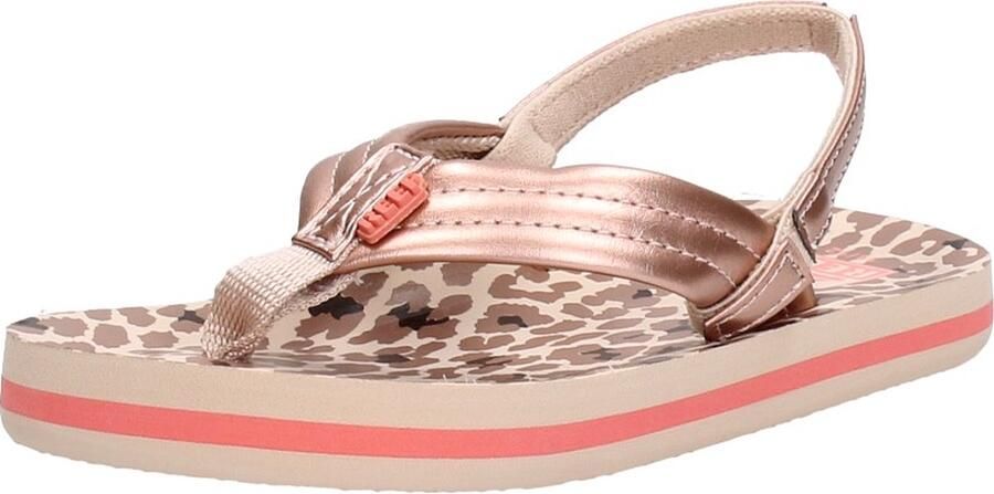 Reef Slippers Little Ahi Cheetah RF002199CEE Roze 28 29