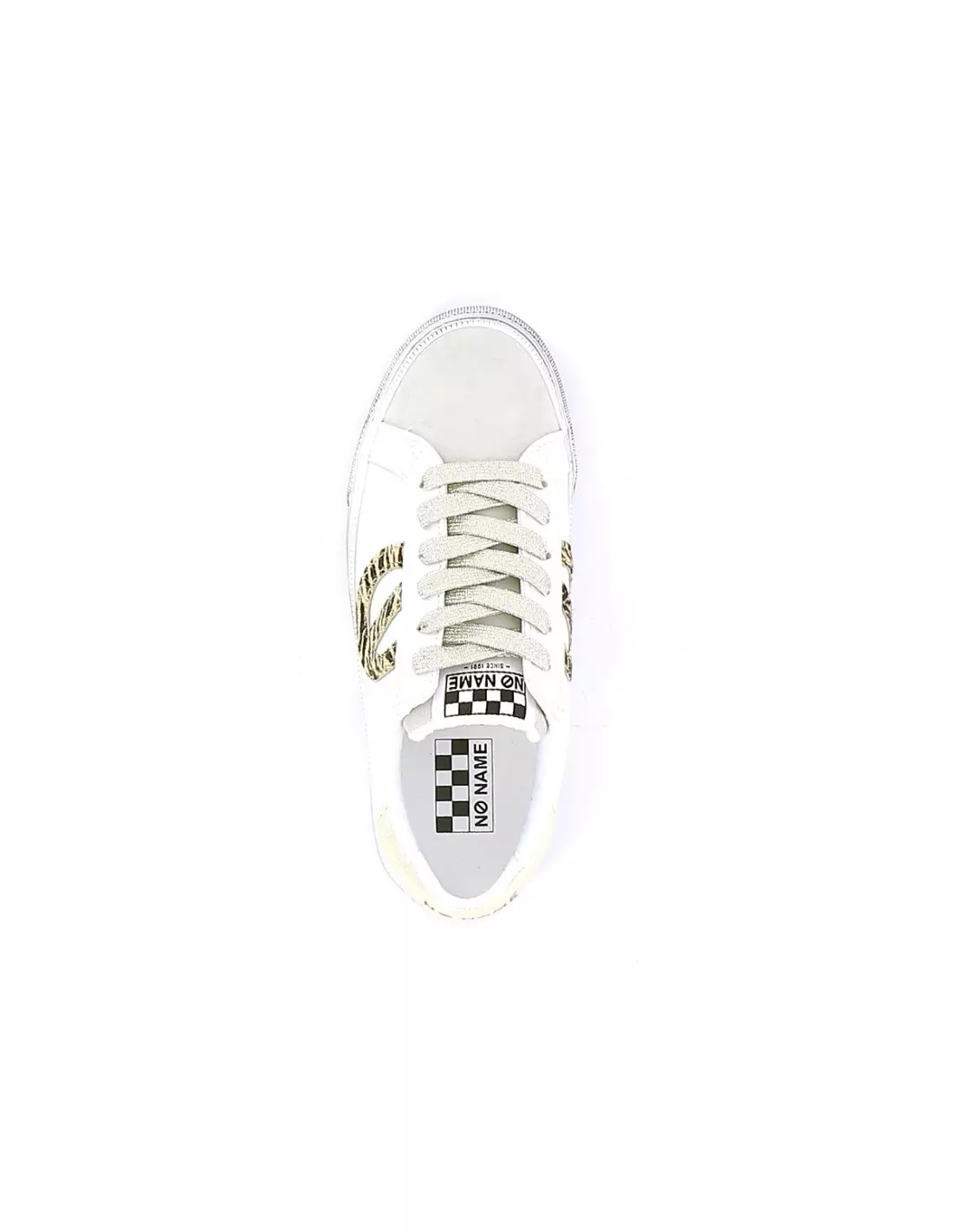 NO NAME STRIKE DISE - Baskets Whitenatural