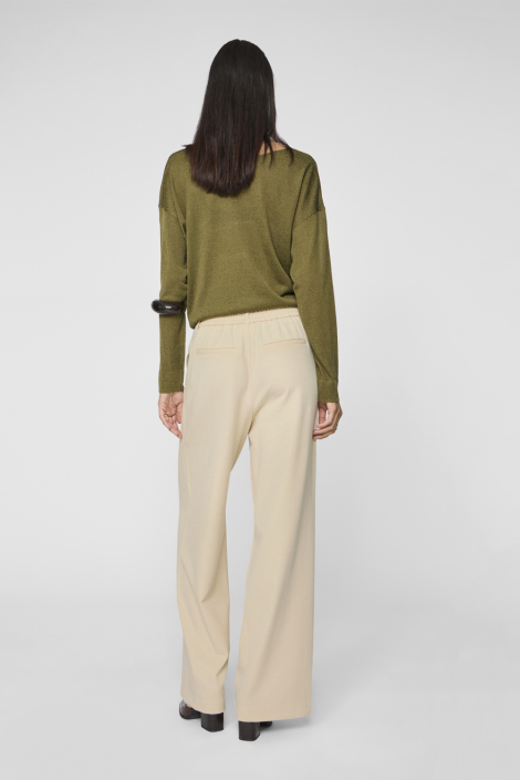 Vila beige dames broek