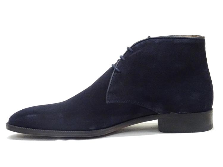 Berkelmans Enzo Navy suede