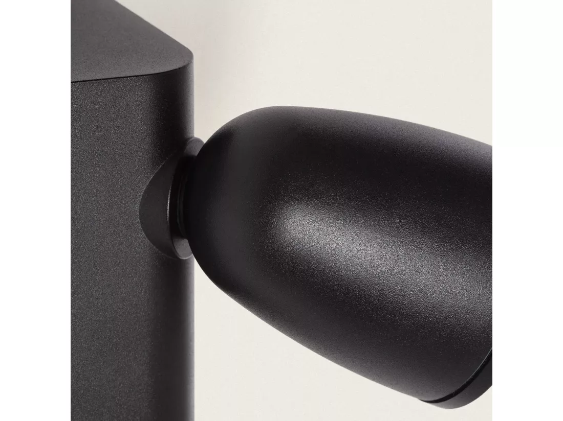 Applique Murale Extérieure LED 6W Aluminium Abel Noir