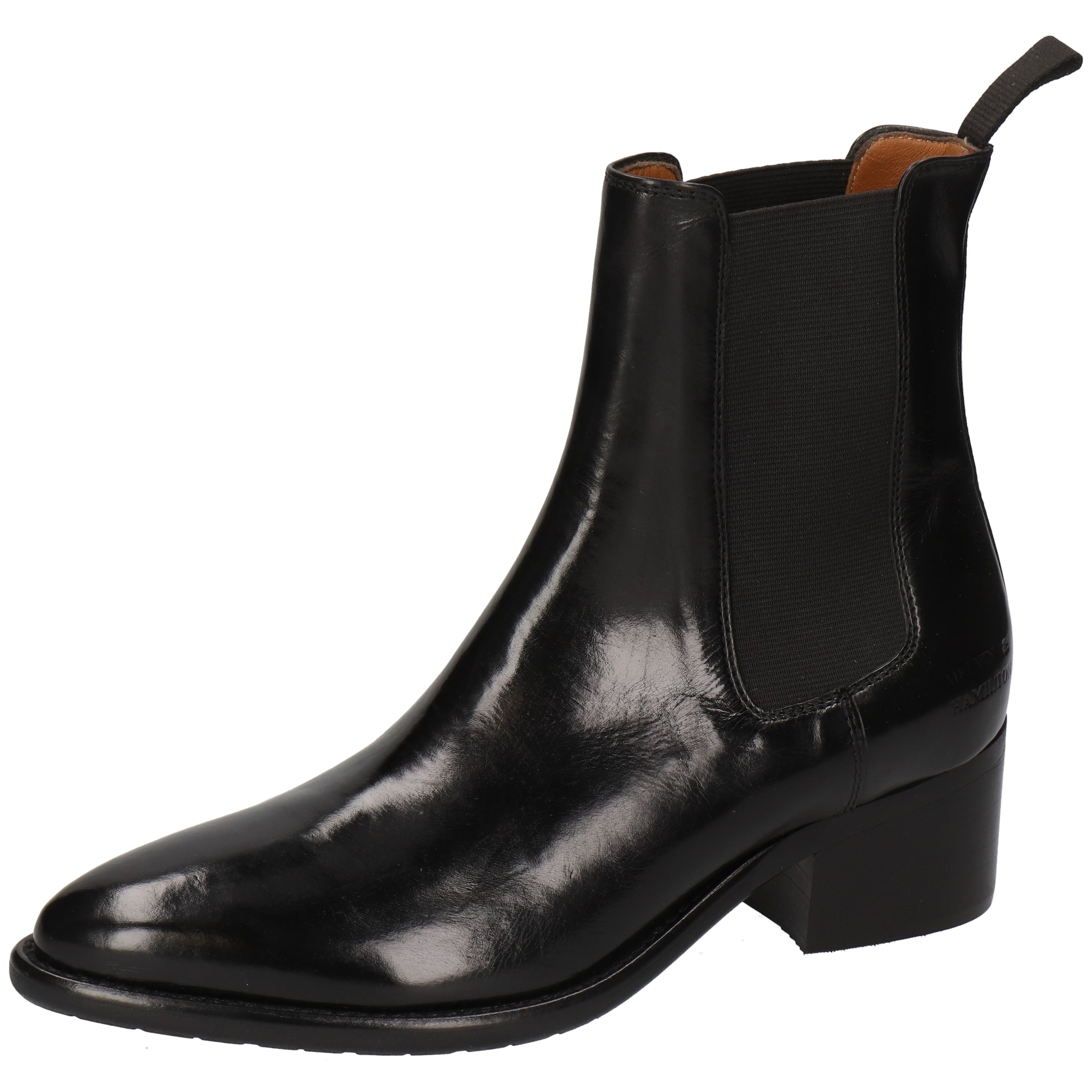 BRIDIE 3 - Bottines à talon bottier | Noir