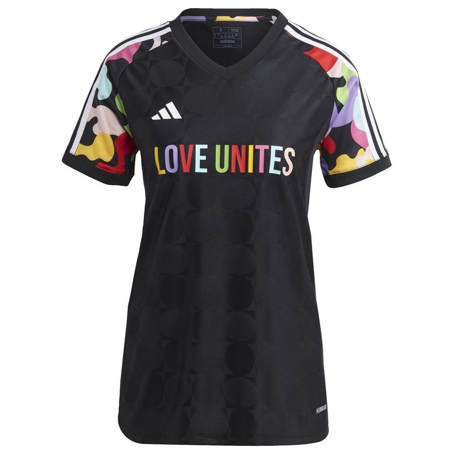 adidas T-shirt d'Entraînement Tiro Pride - Noir/Multicolor Femme