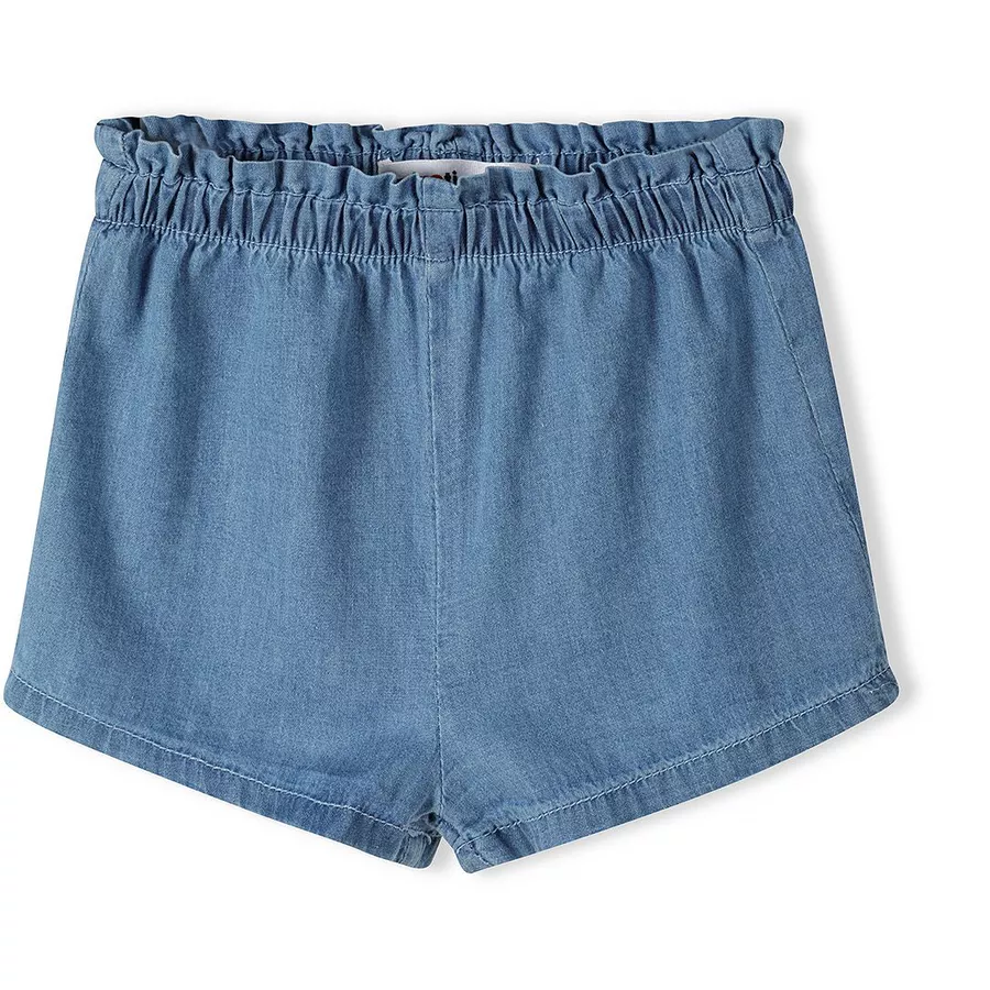 MINOTI Top und Shorts im Set Denim-Blau