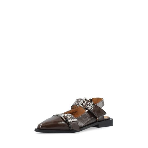 Bianco BIAVictoria Slingback Ballerinasko, Brown, 39