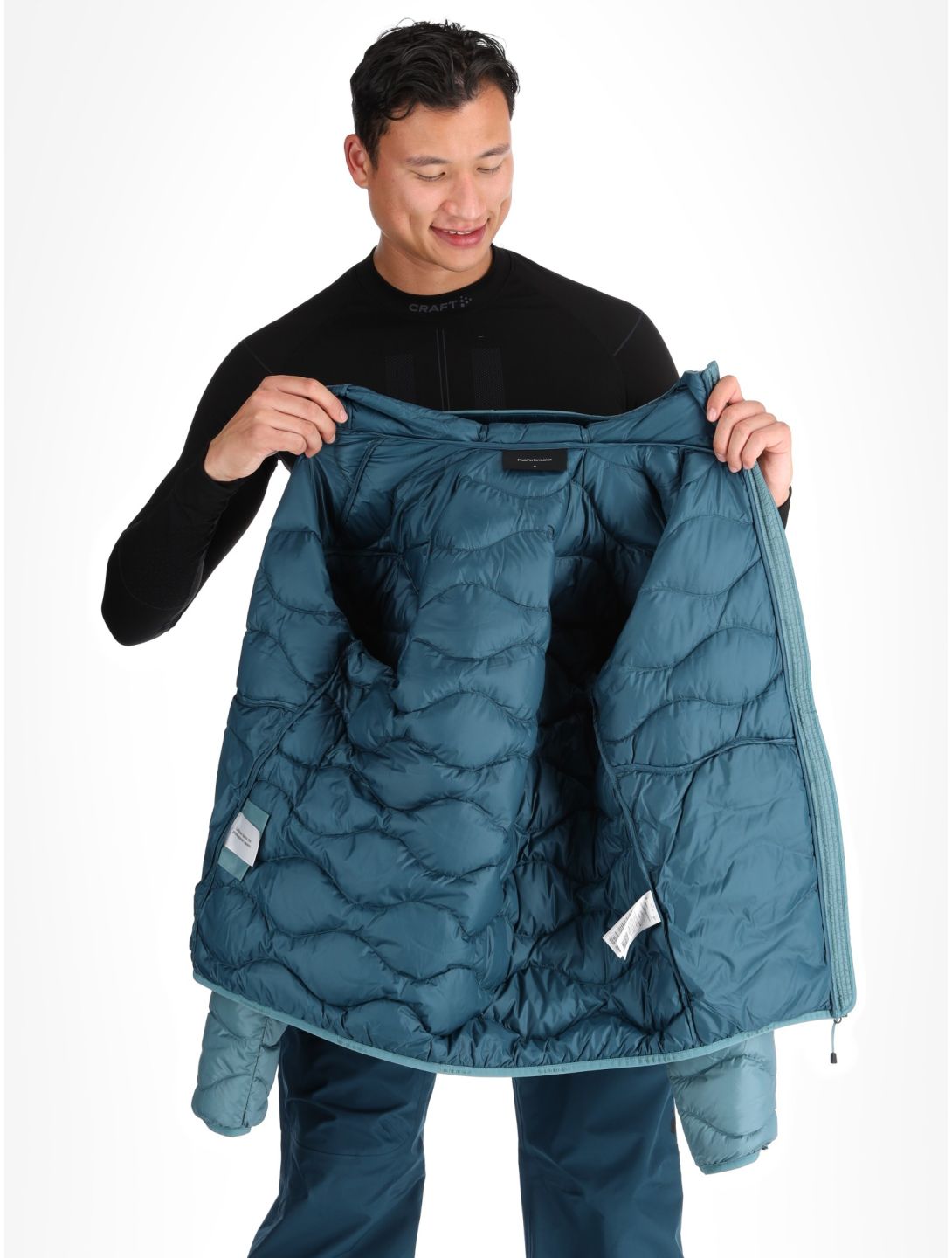 M Helium Down Hood donsjas heren