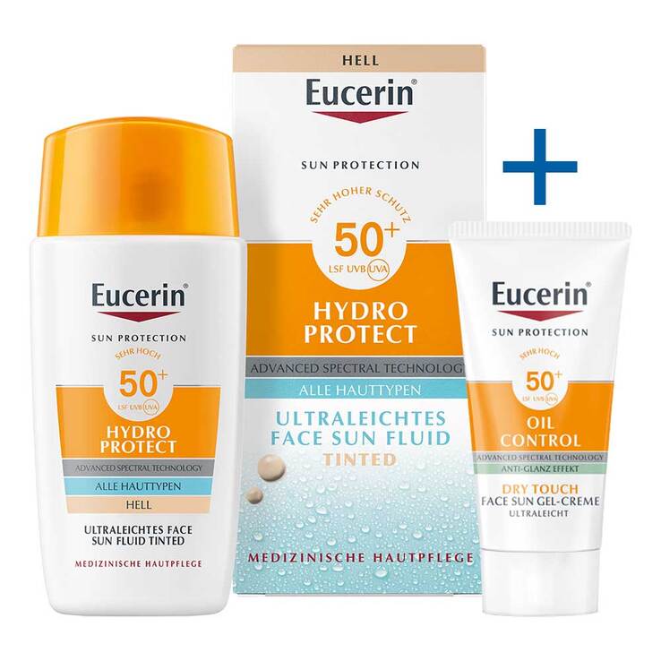 Eucerin Sun Fluid Hydro Protect Face hell LSF 50 + , 50 ml