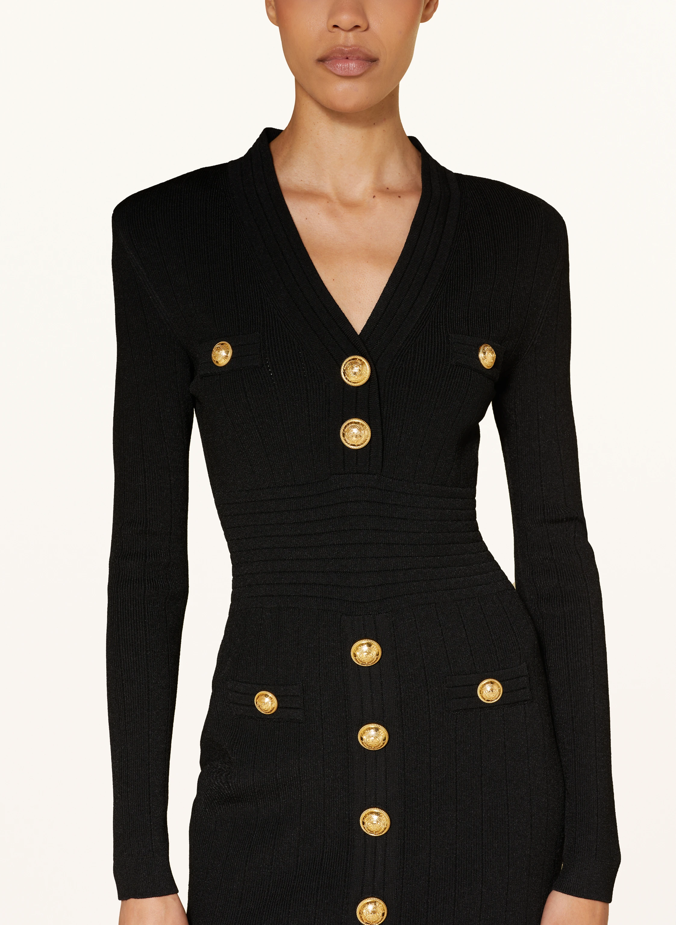 BALMAIN Strickkleid