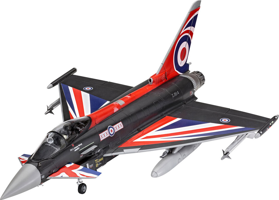 Revell - Eurofighter Typhoon Black Jack Fly Byggesæt - 1:48 - Level 5 - 03820