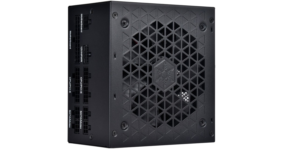 SilverStoneDA750R-GM Gold, modulaire 750 watt voeding   (Zwart, 4x PCIe)