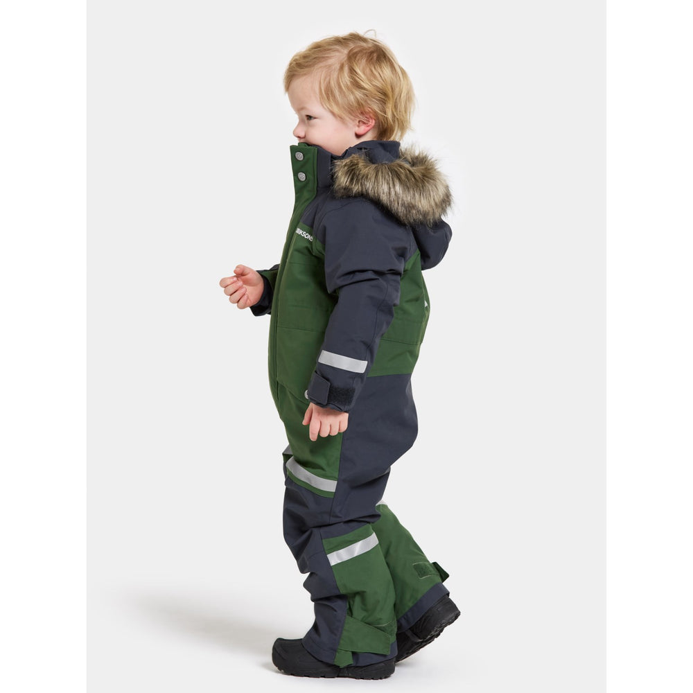 Køb Didriksons Pine Green Bjärven Kids Flyverdragt 12 | Luksusbaby
