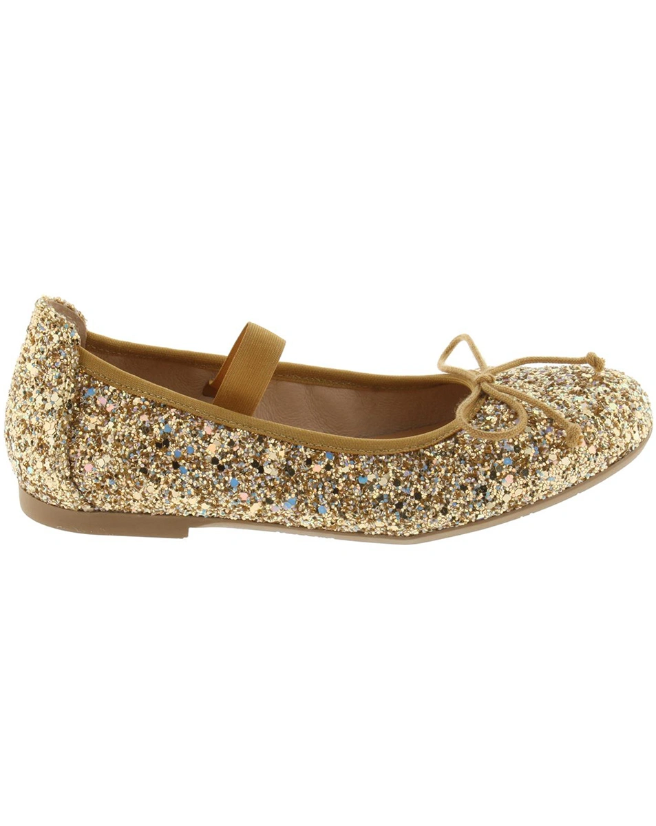 Ballerinas BRILLIANTINA in gold