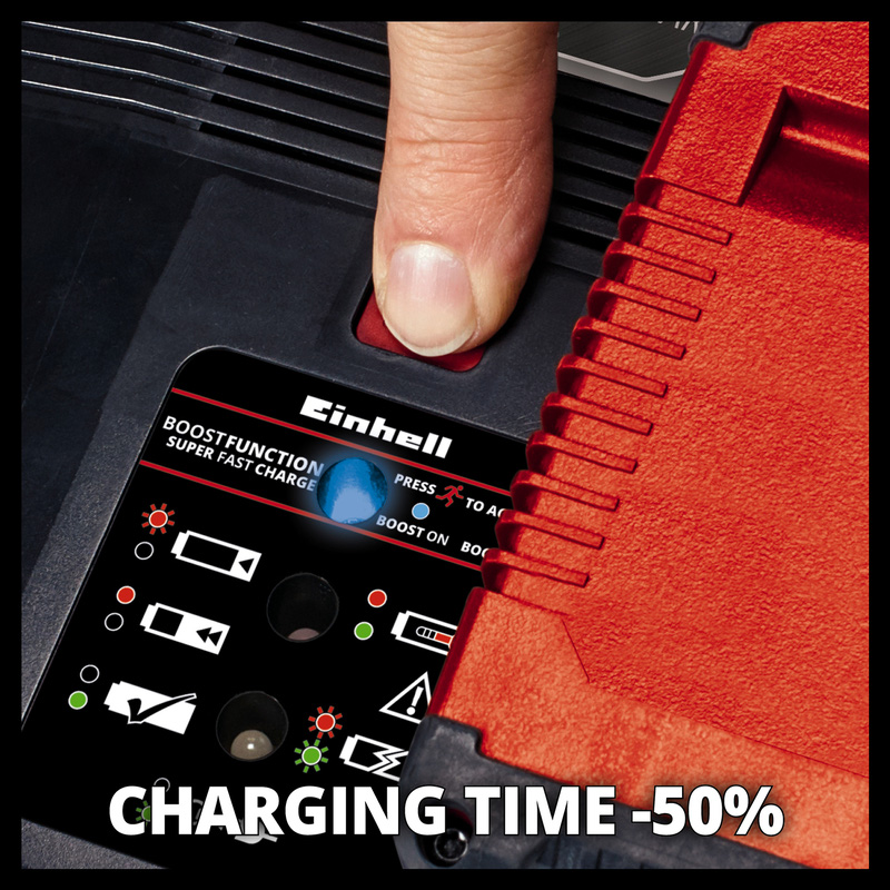 Einhell Power X-Change boostcharger starterkit 18V 4-6Ah & 6A Li-ion