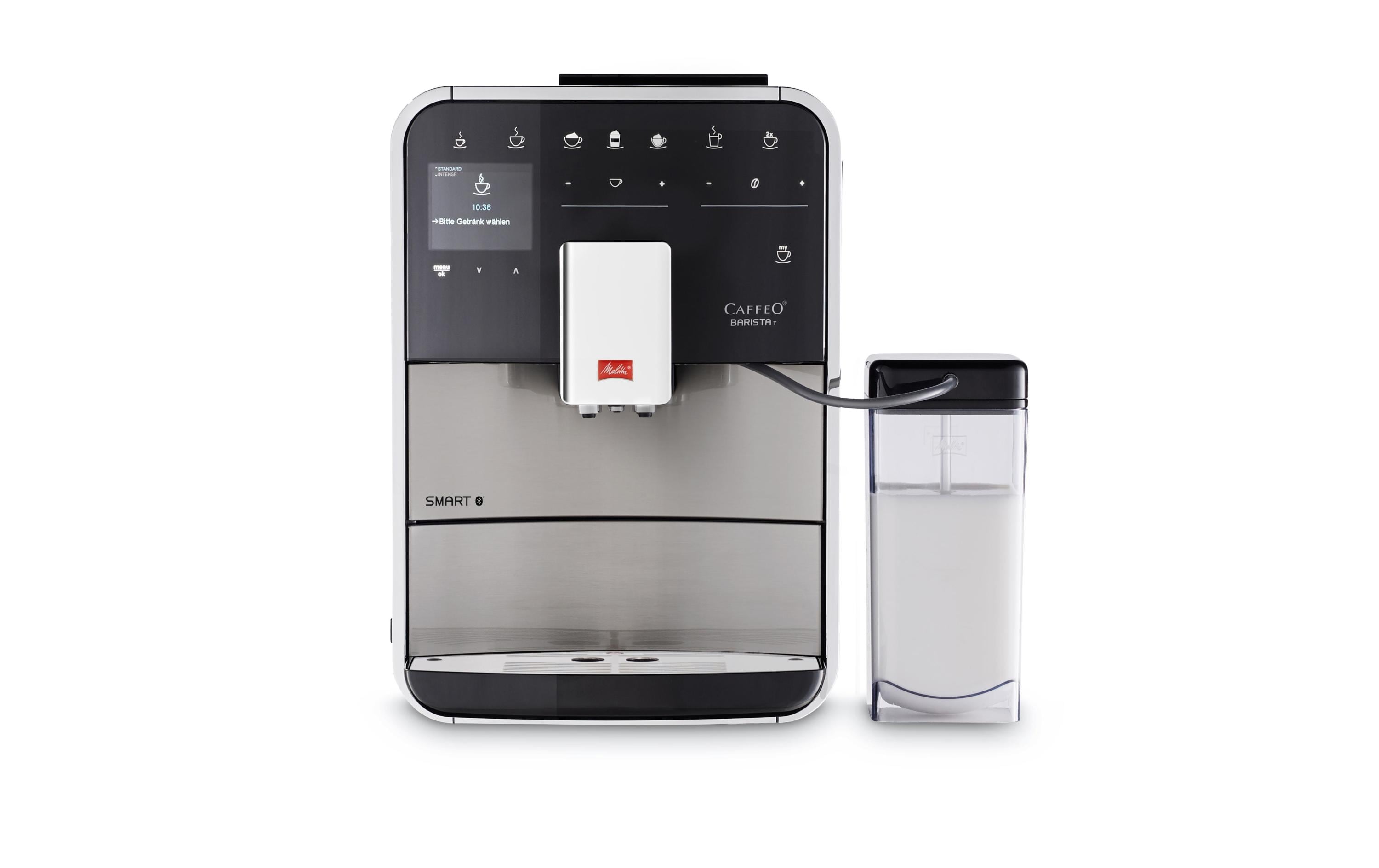 Kaffeevollautomat Barista T Edelstahl<br>Kaffeemaschine mit Bluetooth-Funktion