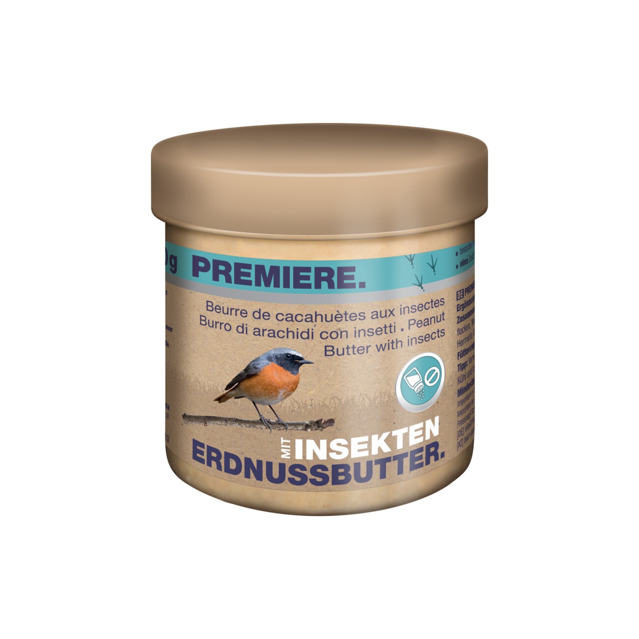 PREMIERE Erdnussbutter mit Insekten 3x250 g