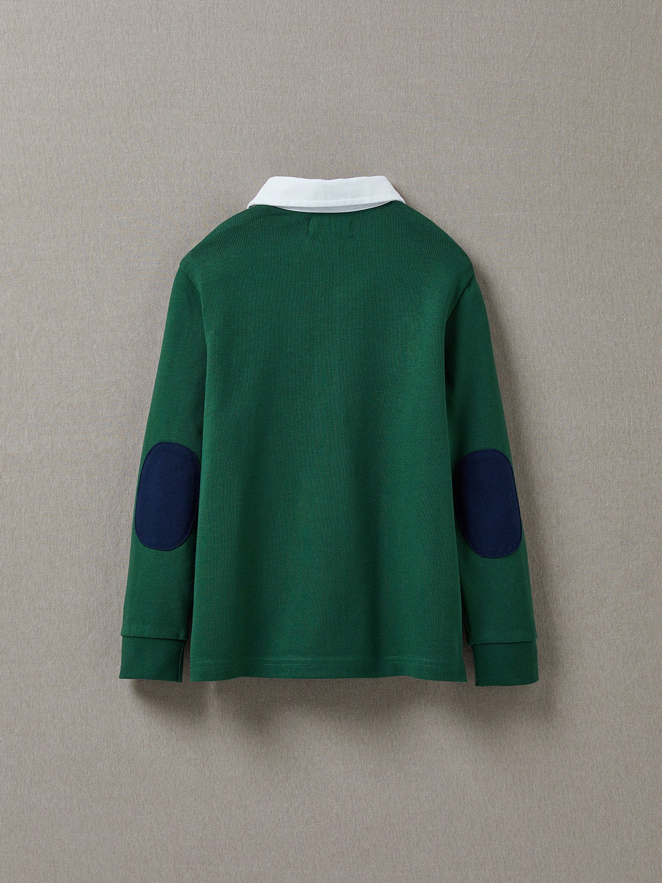 Polo-rugby colorblock Garçon - Coton biologique