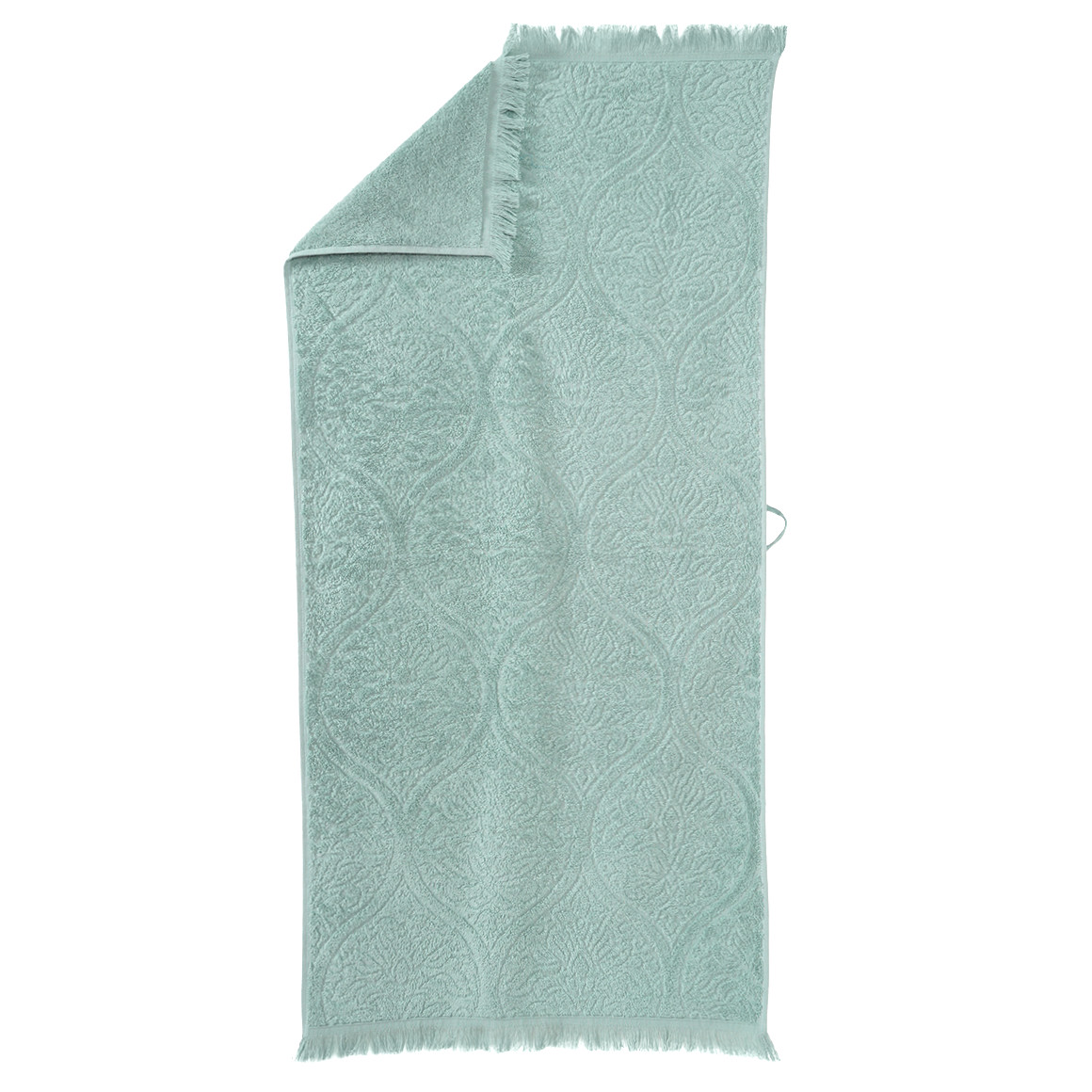 My Home Handtuch mit Jacquard-Muster salbei