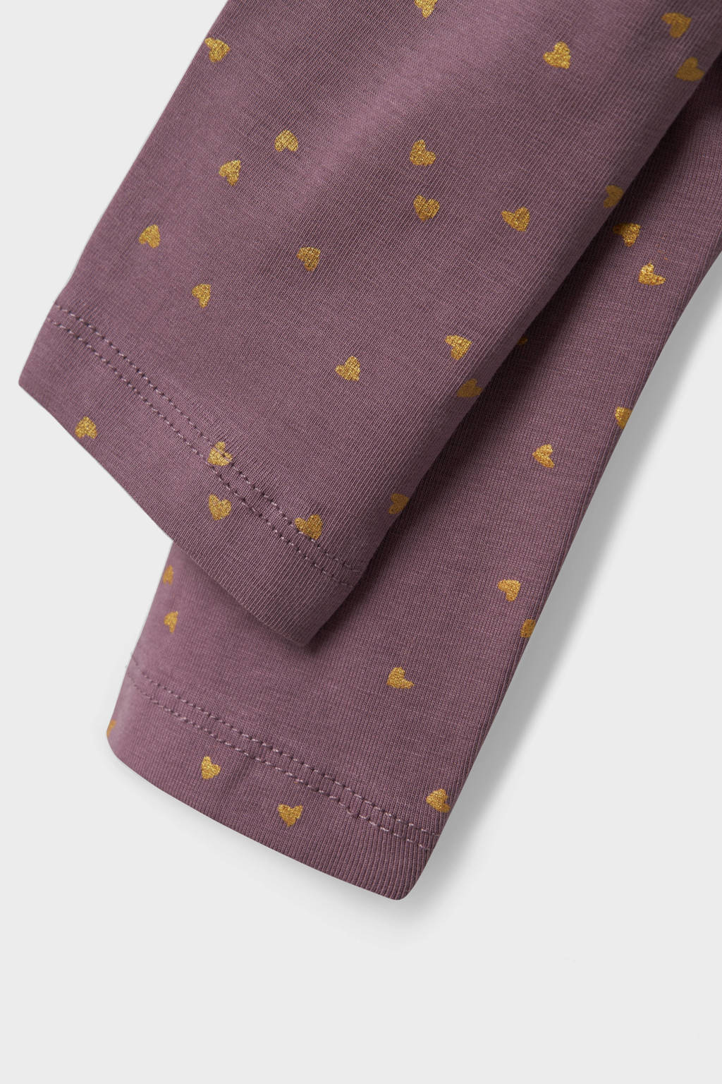 NAME IT legging NMFVIVIAN met all over print oudroze/goud