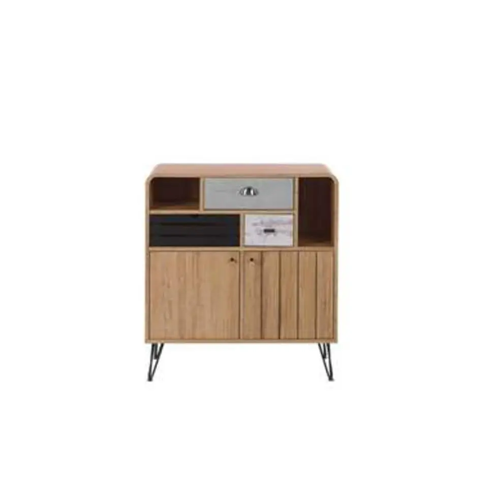 KYLE - Sideboard - Lichte houtkleur - Vezelplaat