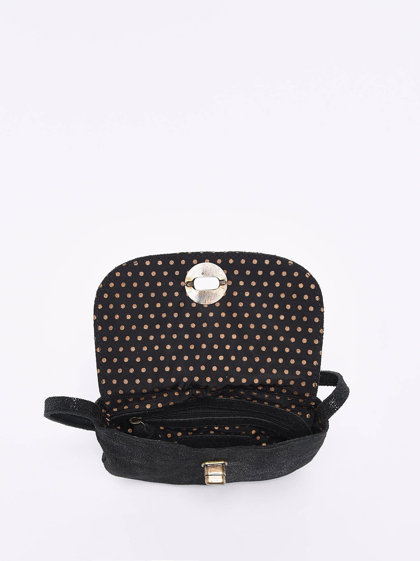 Sac bandoulire Totally royal cuir PIECES