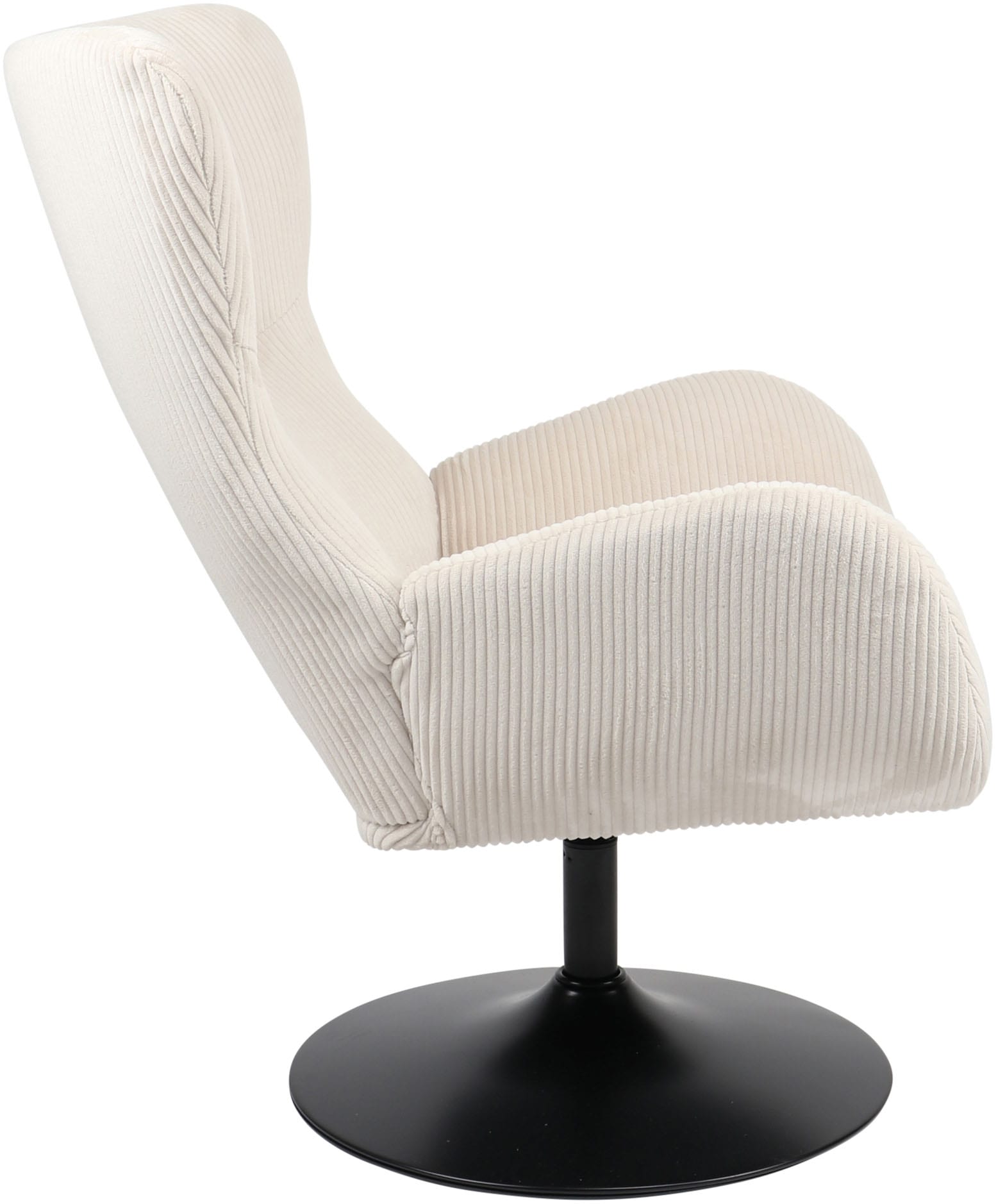HELA Loungesessel »SAMOS« 1 Stk. tlg. Sessel;drehbar;Trompetengestell;Microfaser Breitcord;Armlehnen