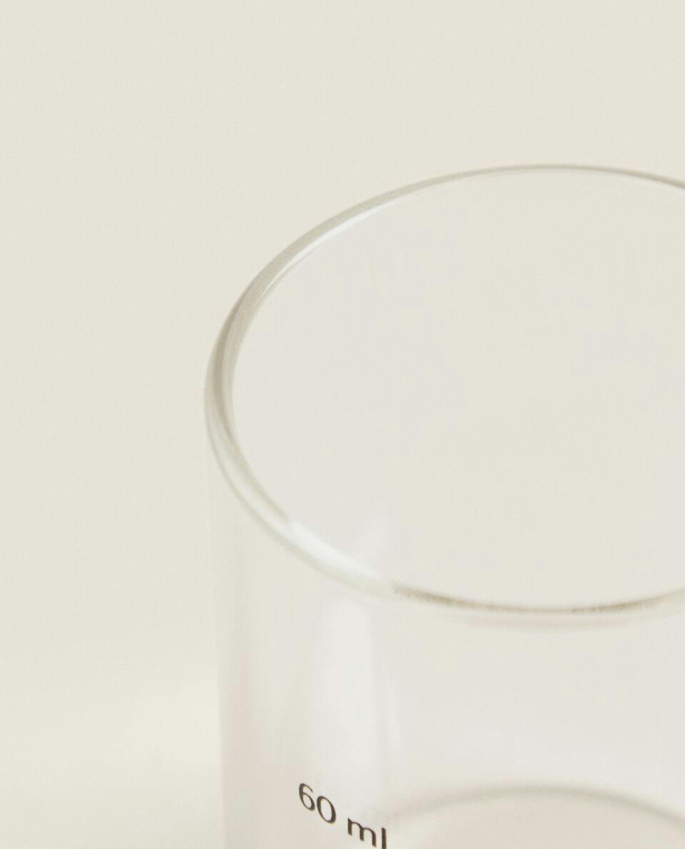 CANECA DE VIDRO BOROSILICATO COM TRANSFERÊNCIA
