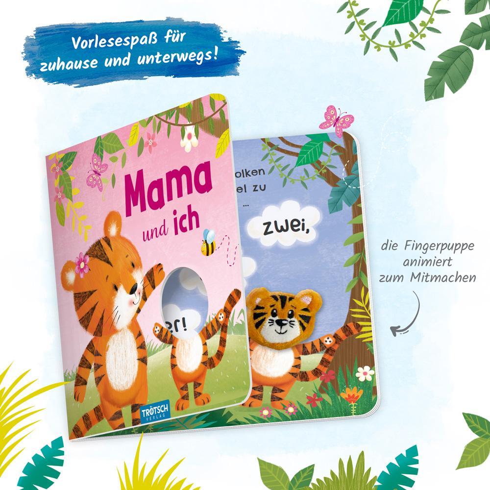 Trötsch Fingerpuppenbuch Mama und ich
