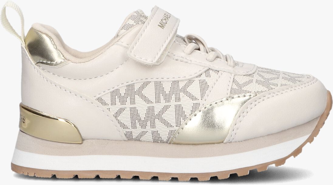 MICHAEL KORS KIDS beige michael kors kids lage sneakers billie dorian ps