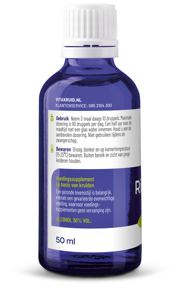 Vitakruid Ribes Nigrum Zwarte Bes Tinctuur 1:10 (50 ml)