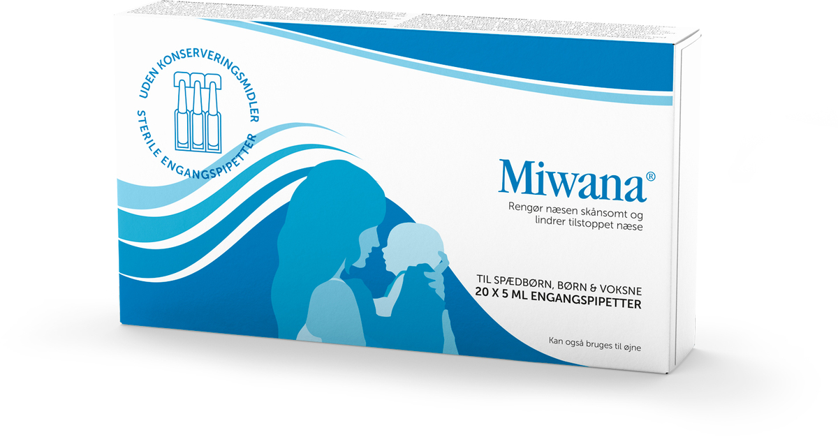 Miwana Næsedråber - 20 x 5 ml