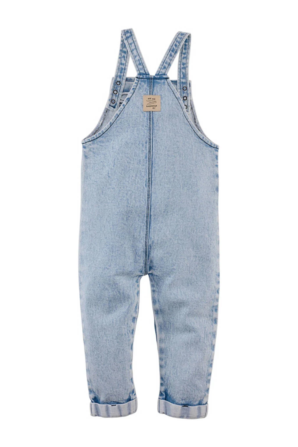 Z8 tuinbroek Jelte medium blue denim