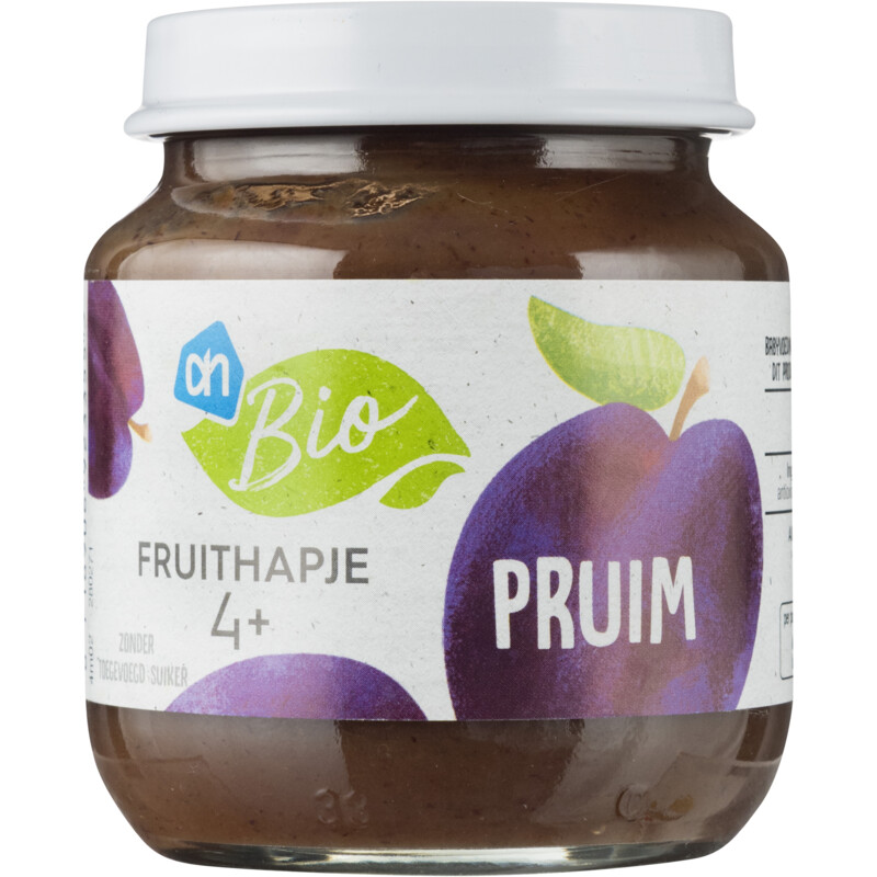 AH Biologisch Fruithapje pruim 4m+