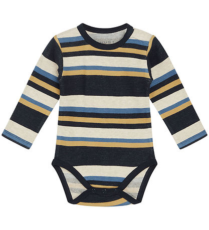 Hust and Claire Body L/æ - Buster - Navy m. Streifen
