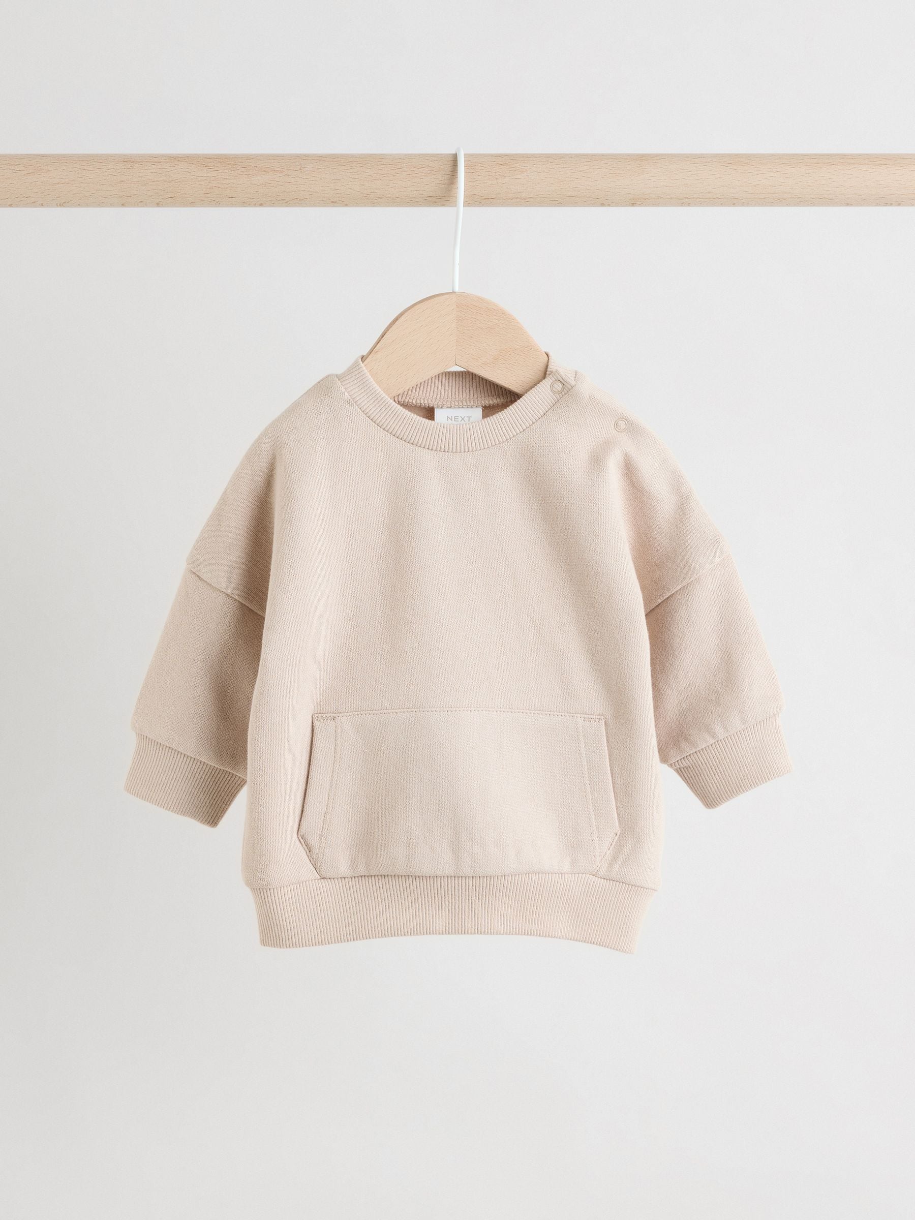 Neutraal - Baby Sweatshirt en Joggingbroeken Set 6 stuks (0mnd-3jaar)