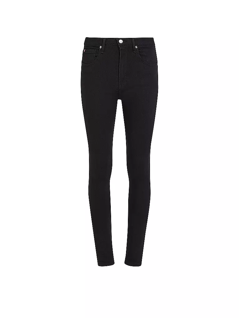 TOMMY HILFIGER Jeans Skinny Fit COMO schwarz