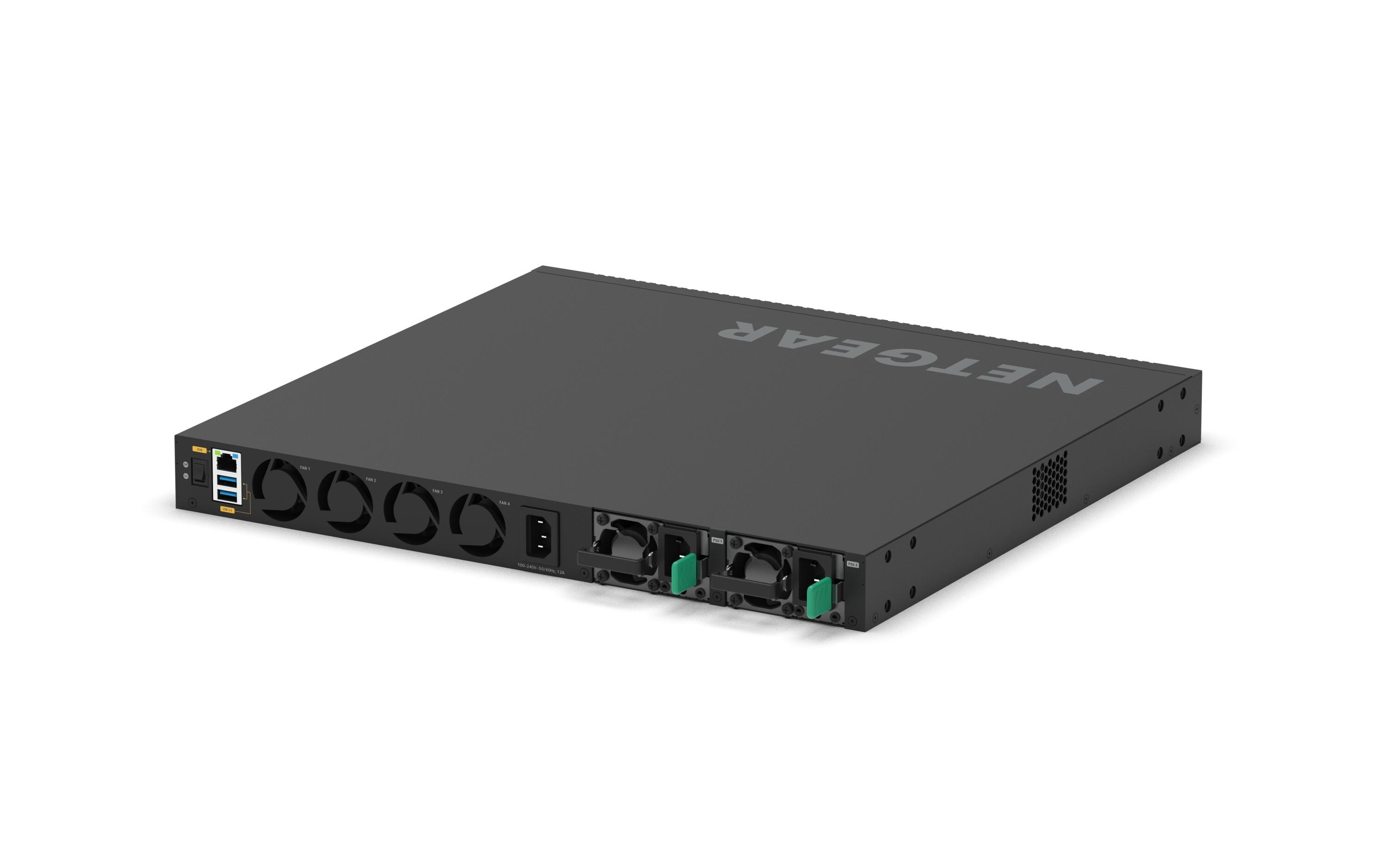 PoE++ Switch MSM4352 52 Port<br>44x 2.5G, 4X10G/Multi-Gig PoE++ (194W Basisstation, bis zu 3.314W) und 4x SFP28 25G (MSM4352) Managed Switch