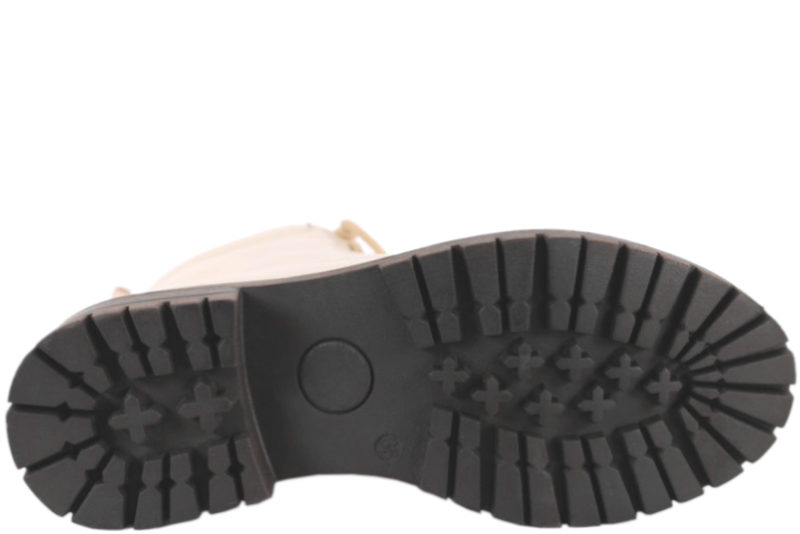 COPENHAGEN SHOES VILMA BEIGE STØVLE I GLAT SKIND