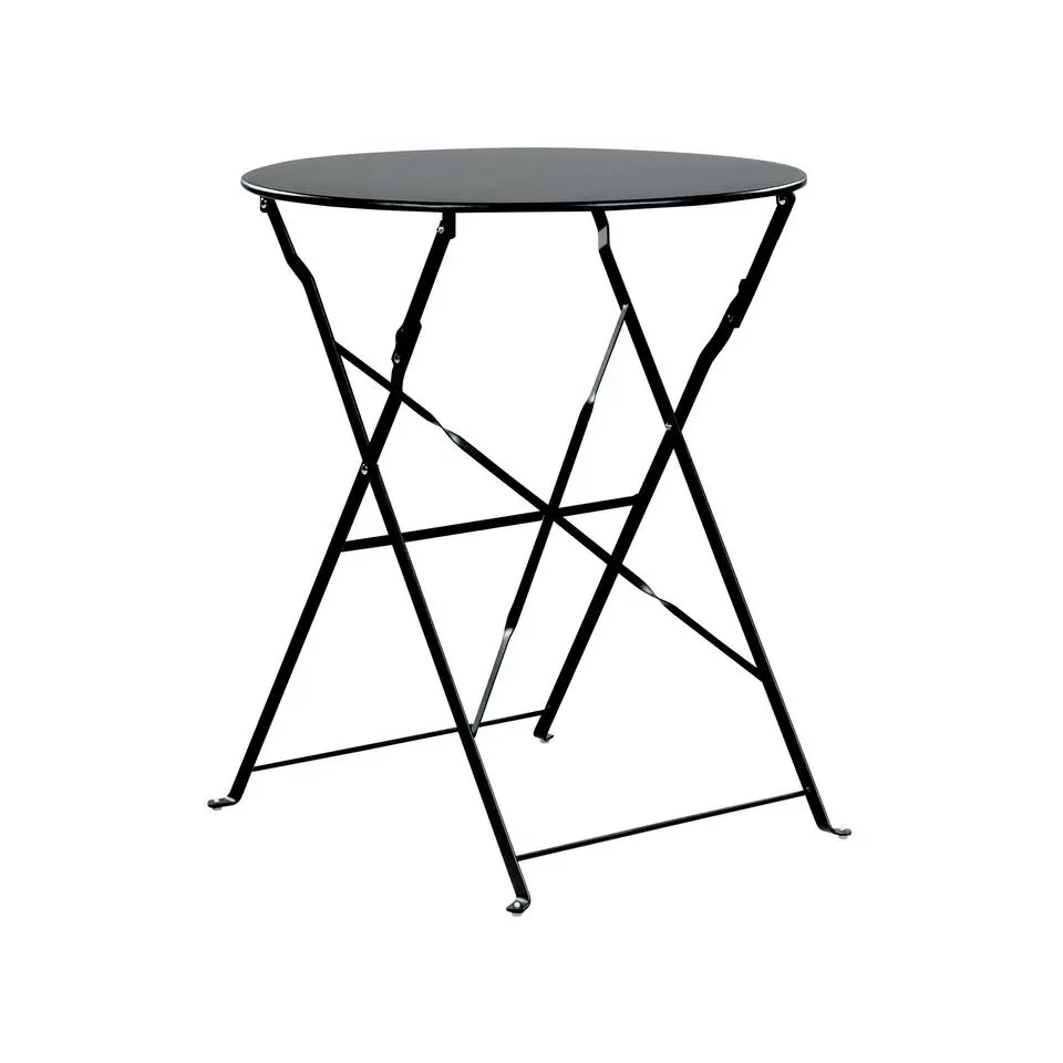 FIORI - Bistroset voor 2 - Zwart - Staal