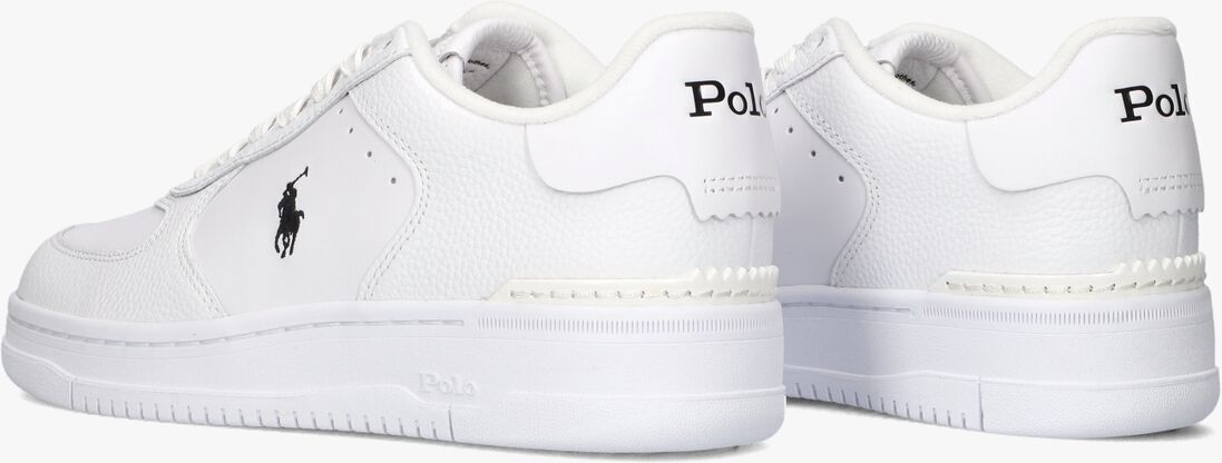 witte polo ralph lauren lage sneakers masters crt d