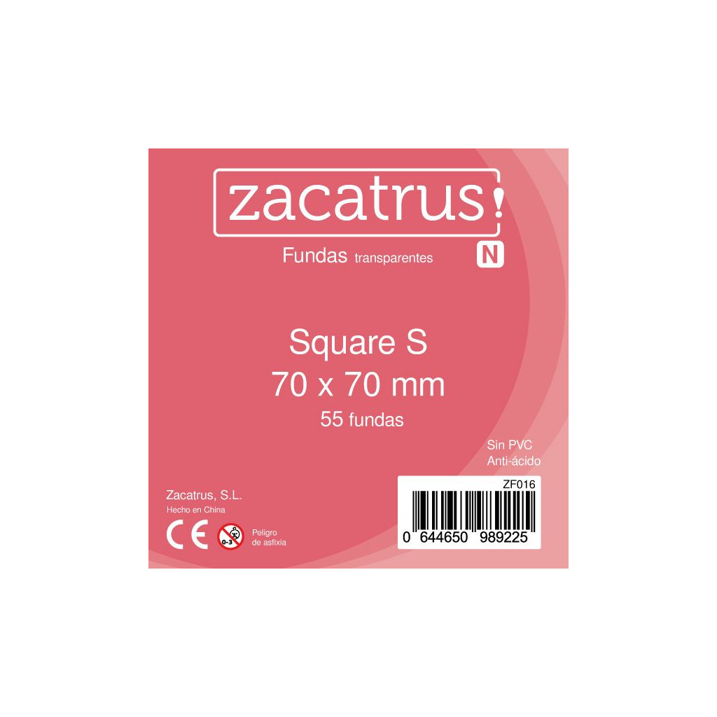 Protège-cartes Zacatrus Square S (70 x 70 mm)