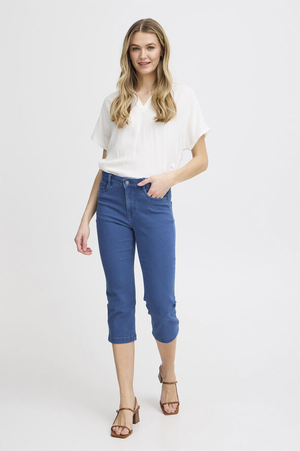Fransa FRLUXE ELLI CA 1 Mid blue denim