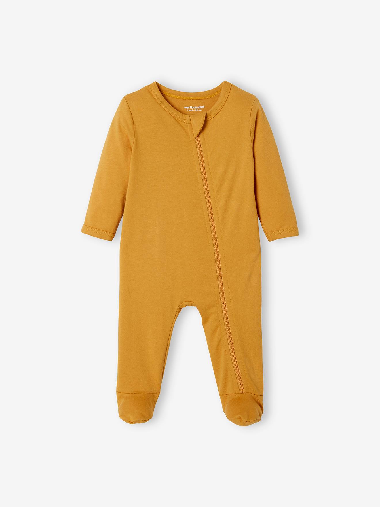 Conjunto de 3 pijamas de bebê de tricô, branco claro, bicolor/multicolorido